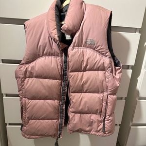 north face puffer vest